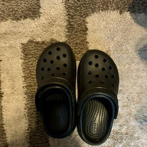 Kids crocs platform shoes size 13